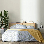 Постельное белье из сатина с рисунком 200х220 см Aurora Allure Sprout варинант исполнения - 2 | Loft Concept в Перми