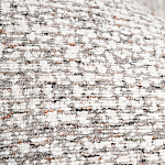 Кресло вращающееся круглой формы из серого шенилла Favorite Vacation Place варинант исполнения - 3 | Loft Concept в Перми