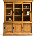 Витрина из массива сосны Cobbett Wood Showcase варинант исполнения - 2 | Loft Concept в Перми