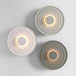 Бра круглое Soft Halo бежевый варинант исполнения - 5 | Loft Concept в Перми