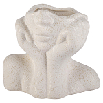 Ваза керамическая Face forever Shine варинант исполнения - 1 | Loft Concept в Перми