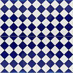 Дизайнерская плитка с узором Шахматка варинант исполнения - 1 | Loft Concept в Перми