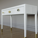 Дизайнерский Письменный стол Elsa Dreams White с тремя ящиками варинант исполнения - 2 | Loft Concept в Перми