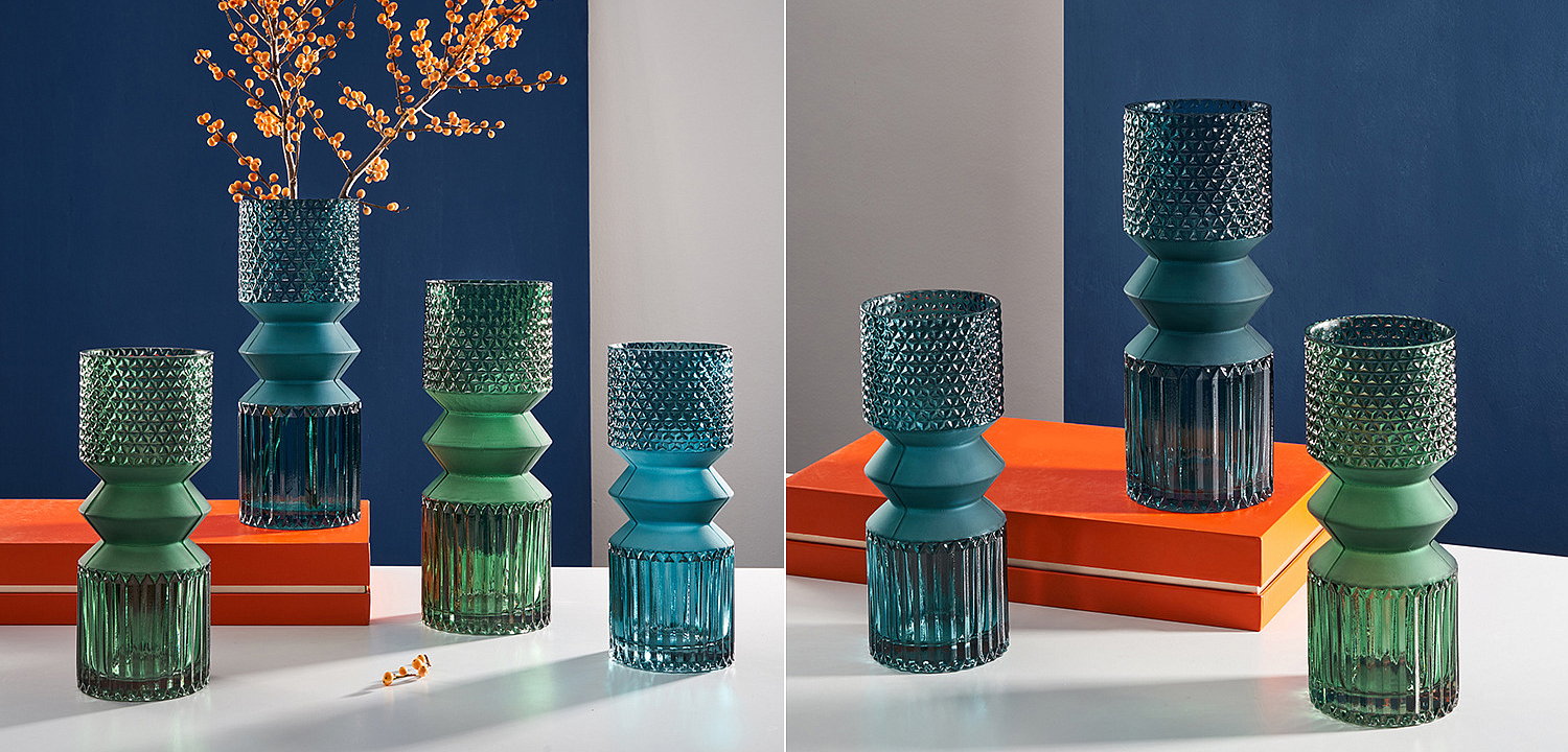 Ваза Vase Golden Throat Cup green Ваза Vase Golden Throat Cup green - Loft-Concept в Перми