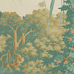 Обои ручная роспись Le Brésil Paille варинант исполнения - 2 | Loft Concept в Перми