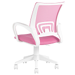 Офисное кресло с основанием из белого пластика Desk chairs Pink варинант исполнения - 5 | Loft Concept в Перми