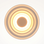 Бра круглое Soft Halo белый варинант исполнения - 2 | Loft Concept в Перми