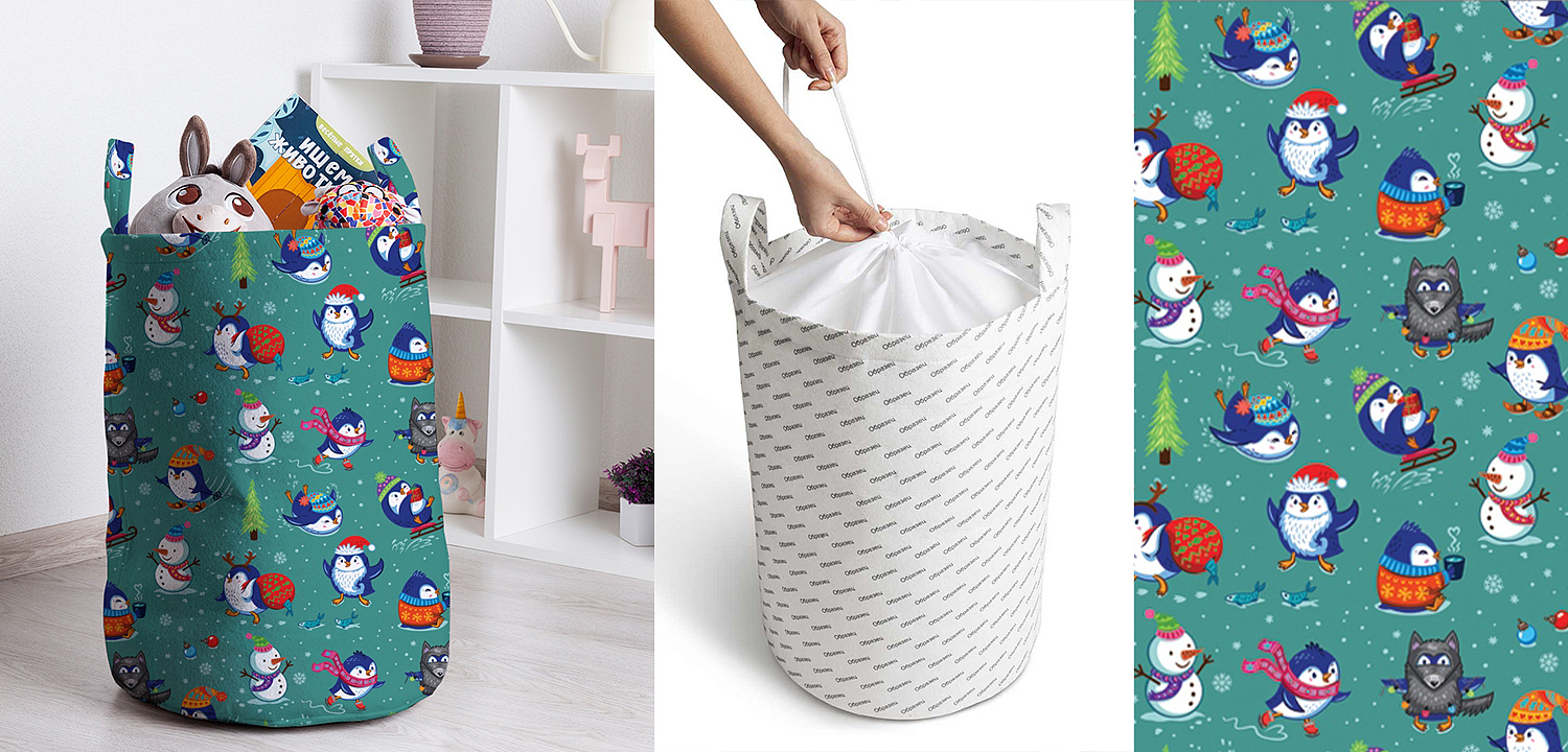 Корзина New Year Team Basket Корзина New Year Team Basket - Loft-Concept в Перми