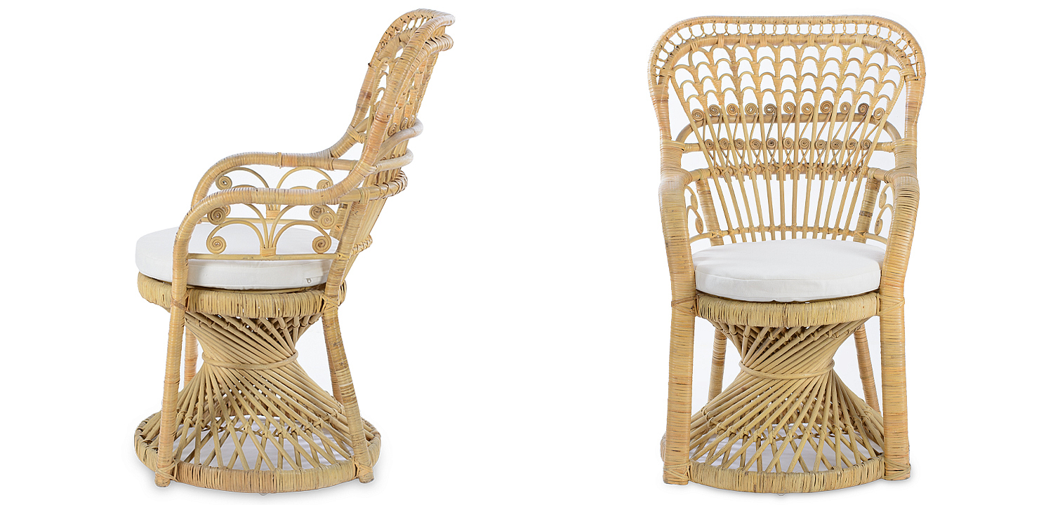 Уличное кресло Wicker Chair ротанг Уличное кресло Wicker Chair ротанг - Loft-Concept в Перми