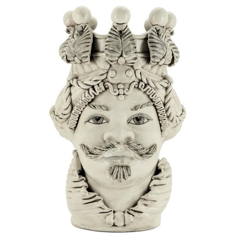 Ваза Vase Moro Man Neutral Big Бежевый Ваза Vase Moro Man Neutral Big Бежевый в Перми | Loft Concept