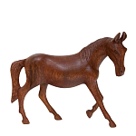 Статуэтка из дерева суар дикая лошадь Wild Horses варинант исполнения - 2 | Loft Concept в Перми