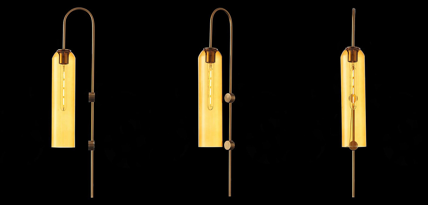 Бра ARTICOLO float Wall Sconce Amber Бра ARTICOLO float Wall Sconce Amber - Loft-Concept в Перми