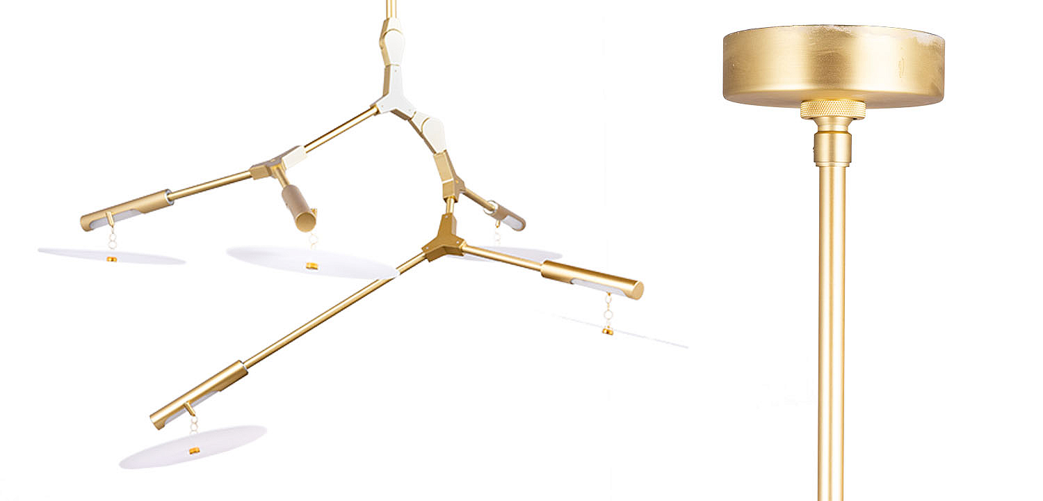 Люстра White Disc 100 Люстра White Disc 100 - Loft-Concept в Перми