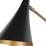 Бра с черными конусообразным плафоном Contrasting Lamps варинант исполнения - 1 | Loft Concept в Перми