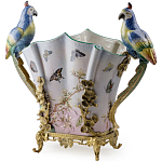 Ваза фарфоровая с попугаями Ferra варинант исполнения - 4 | Loft Concept в Перми