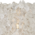 Бра с фактурным плафоном из кристаллов Amber Crystal варинант исполнения - 1 | Loft Concept в Перми