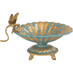 Фарфоровая чаша Золотая стрекоза Marlo Turi варинант исполнения - 1 | Loft Concept в Перми