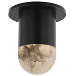 Потолочный светильник светодиодный с плафоном из натурального камня Purgatory варинант исполнения - 5 | Loft Concept в Перми