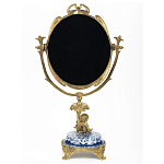 Настольное зеркало в бронзовой рамке Eden Garden варинант исполнения - 2 | Loft Concept в Перми