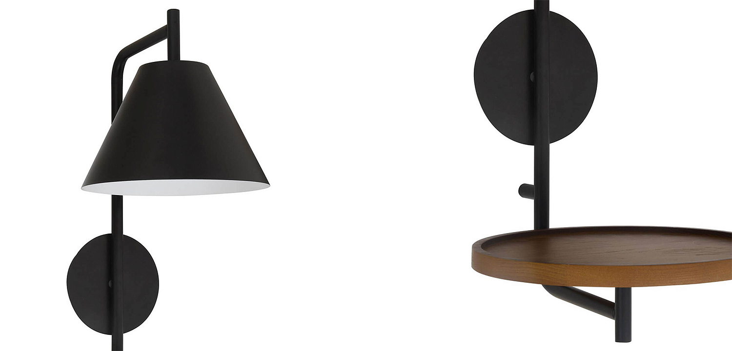 Бра с полкой Darko Wall Lamp Бра с полкой Darko Wall Lamp - Loft-Concept в Перми