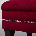 Мягкая банкетка с зоной для хранения Casket Red варинант исполнения - 4 | Loft Concept в Перми