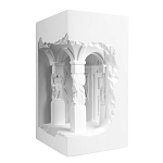 Встраиваемый в стену гипсовый светильник под покраску с колоннами и арками в античном стиле Antiquity Athena варинант исполнения - 4 | Loft Concept в Перми