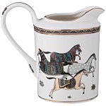 Чайный сервиз из фарфора с изображением лошадей на 6 персон 15 предметов Porcelain Horse Set  варинант исполнения - 5 | Loft Concept в Перми