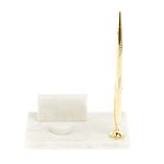 Подставка для телефона с ручкой из натурального камня креноид Natural Stone Stand варинант исполнения - 2 | Loft Concept в Перми