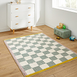 Ковер детский с шахматным принтом Soft Hugs варинант исполнения - 4 | Loft Concept в Перми