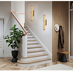 Бра цилиндрической формы из натурального алебастра Calcite Geometry варинант исполнения - 6 | Loft Concept в Перми