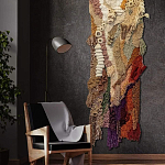 Тканый вручную абстрактный гобелен Коралловый риф Coral reef варинант исполнения - 1 | Loft Concept в Перми