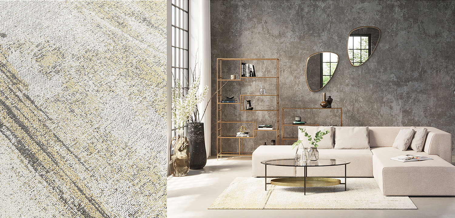 Ковер Abstraction beige Ковер Abstraction beige - Loft-Concept в Перми