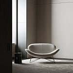 Дизайнерский двухместный диван Gio Ponti D.157.6  - DUE FOGLIE Sofa варинант исполнения - 2 | Loft Concept в Перми