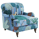 Дизайнерское классической формы на колесиках Trumann Armchair варинант исполнения - 1 | Loft Concept в Перми