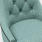 Мебельная ткань Шенилл бирюзовый цвет 142 см T4-61 варинант исполнения - 7 | Loft Concept в Перми