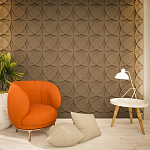 Гипсовая 3D Панель M-19 варинант исполнения - 2 | Loft Concept в Перми