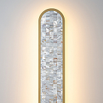 Бра перламутровый Lunaris 60 см варинант исполнения - 4 | Loft Concept в Перми