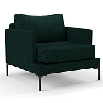 Мебельная ткань Шенилл темно-зеленый цвет 138 см T4-36 варинант исполнения - 11 | Loft Concept в Перми