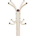 Вешалка напольная бежевая с 4-мя металлическими крючками Noble Branches варинант исполнения - 2 | Loft Concept в Перми