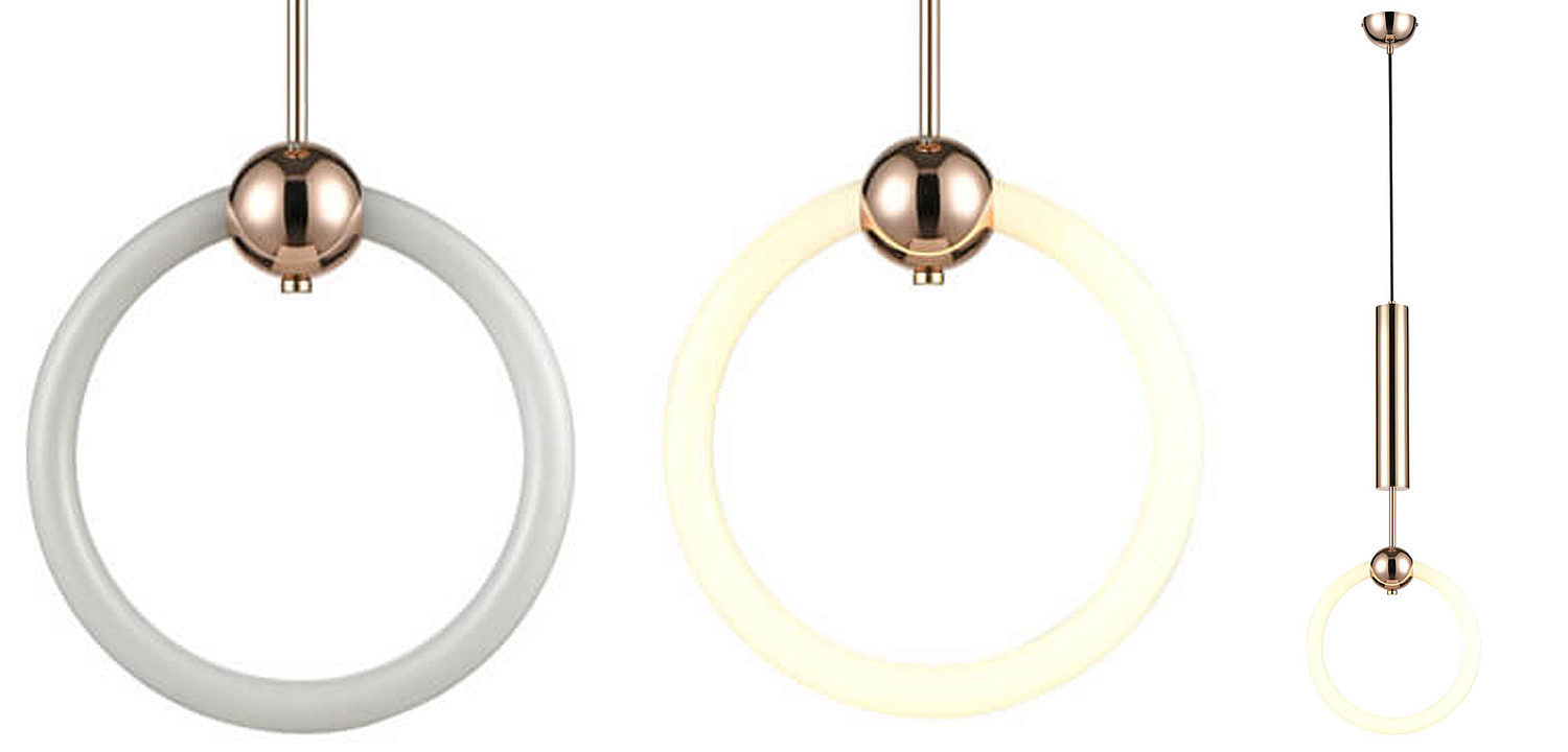 Подвесной светильник Lee Broom RING LIGHT Gold Подвесной светильник Lee Broom RING LIGHT Gold - Loft-Concept в Перми