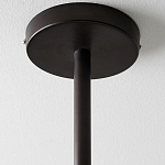 Люстра круглая с подвесками из натурального перламутра Nacre варинант исполнения - 1 | Loft Concept в Перми