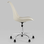 Офисный стул на металлическом основании EGGERY Beige варинант исполнения - 2 | Loft Concept в Перми