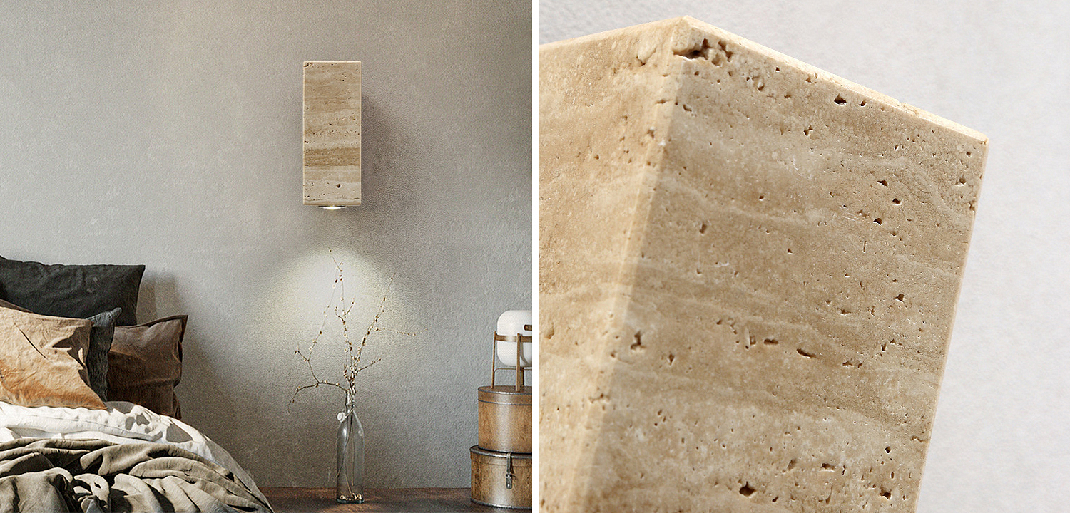 Бра Travertine Spot Wall Lamp Бра Travertine Spot Wall Lamp - Loft-Concept в Перми