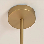 Люстра CANELLE Linear Chandelier 12 Modern Brass варинант исполнения - 4 | Loft Concept в Перми