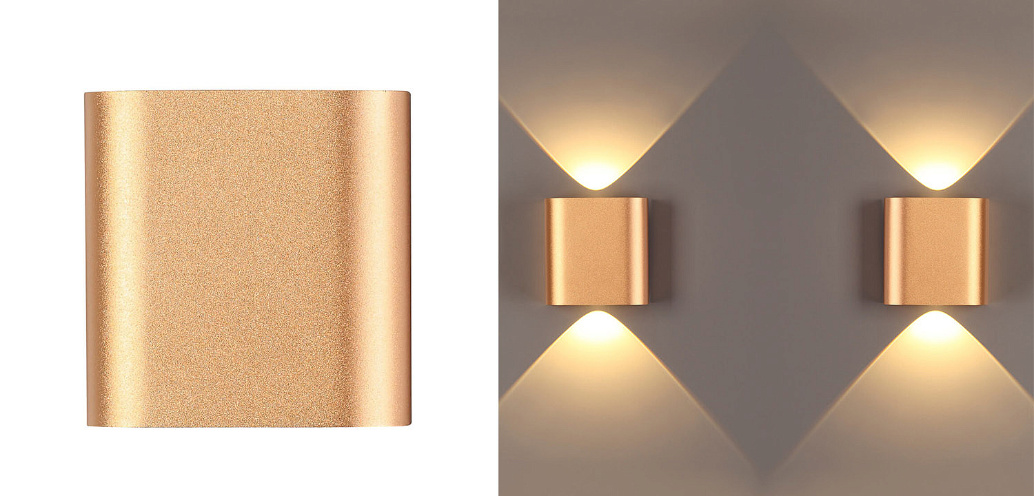Бра Obverse Gold Square Wall lamp Бра Obverse Gold Square Wall lamp - Loft-Concept в Перми