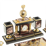 Настольный письменный набор из яшмы Manager Organizer варинант исполнения - 5 | Loft Concept в Перми