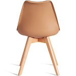 Стул с мягким сиденьем Arvika Latte варинант исполнения - 4 | Loft Concept в Перми