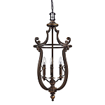 Люстра подвесная бронзового цвета в классическом стиле Hinkley варинант исполнения - 1 | Loft Concept в Перми