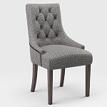 Мебельная ткань Шенилл серый цвет 142 см T4-46 варинант исполнения - 5 | Loft Concept в Перми