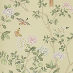 Обои ручная роспись Askew Verdigris  варинант исполнения - 3 | Loft Concept в Перми